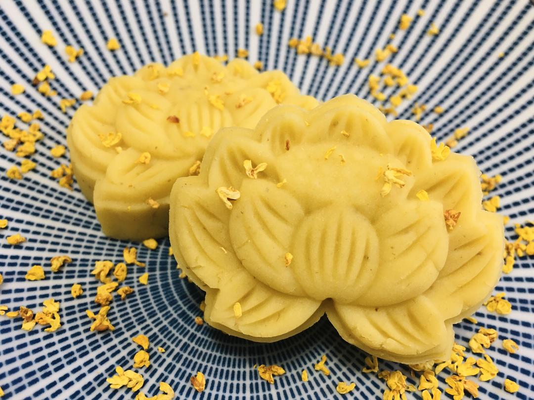 桂花绿豆糕的做法