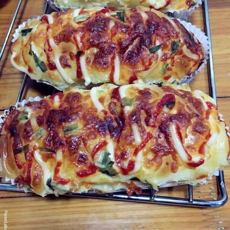 葱香芝士面包