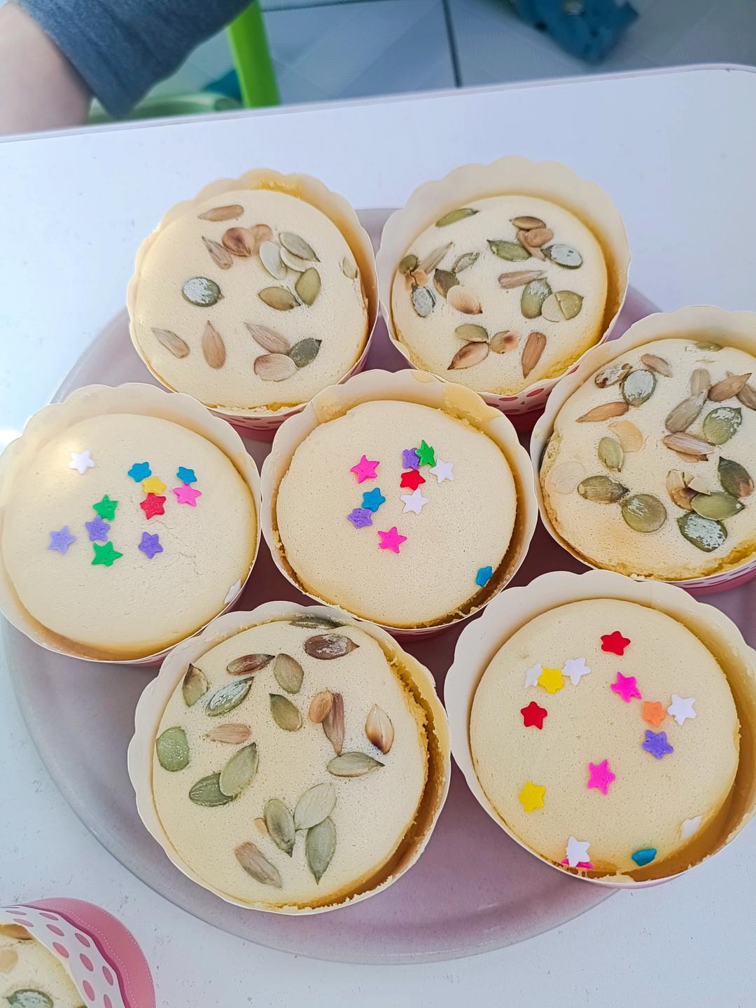 纸杯蛋糕 🧁酸奶小蛋糕   ——附视频