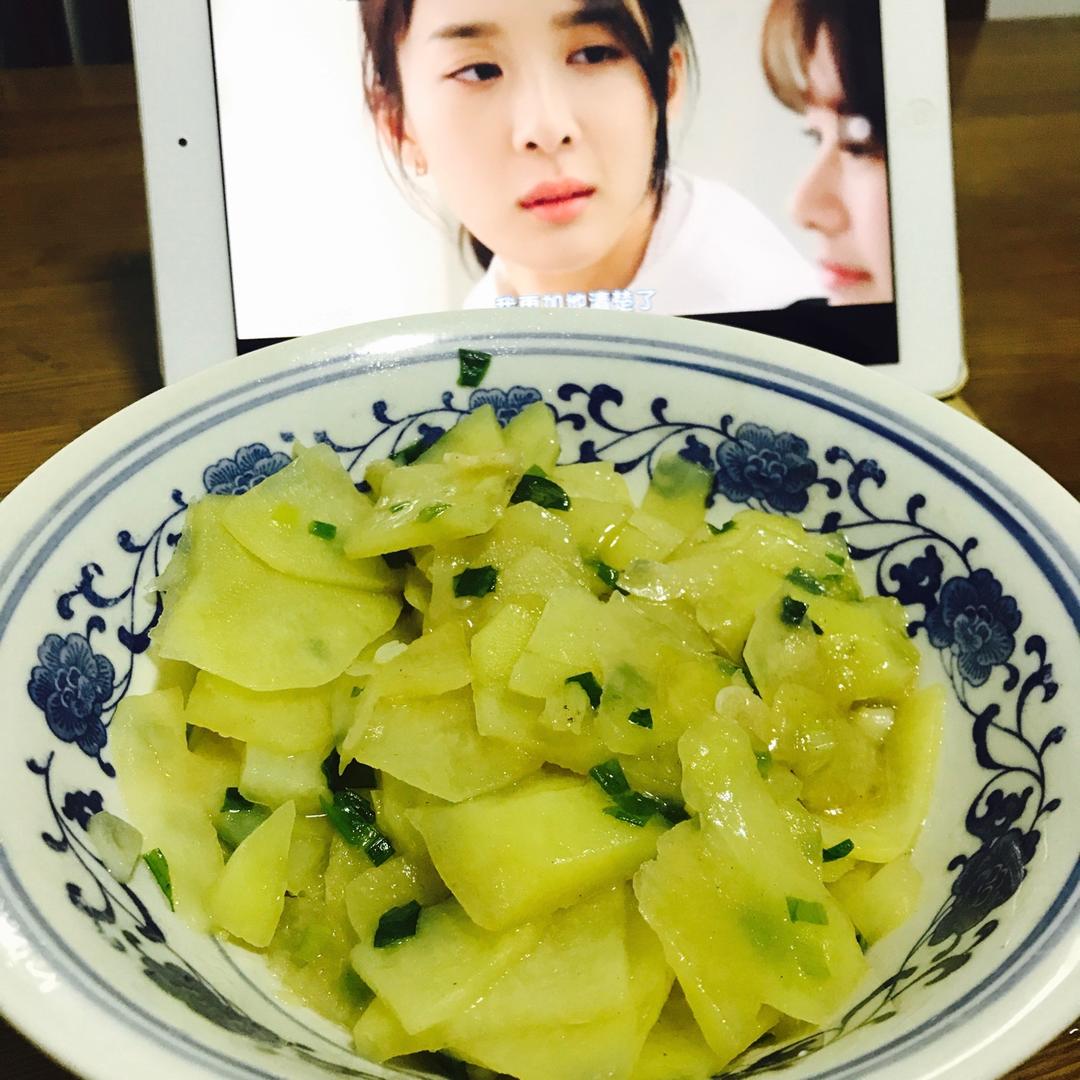 家常炒土豆片