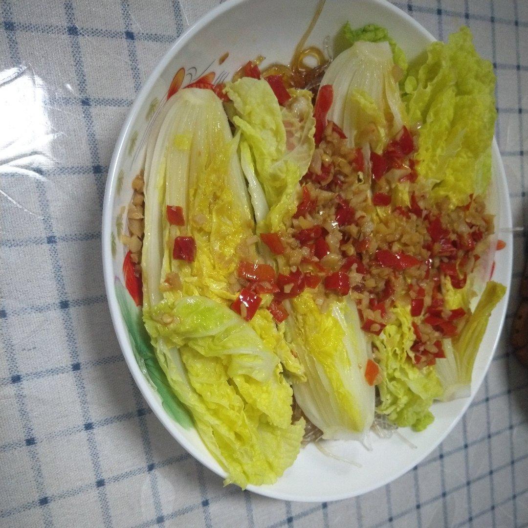 蒜蓉粉丝娃娃菜