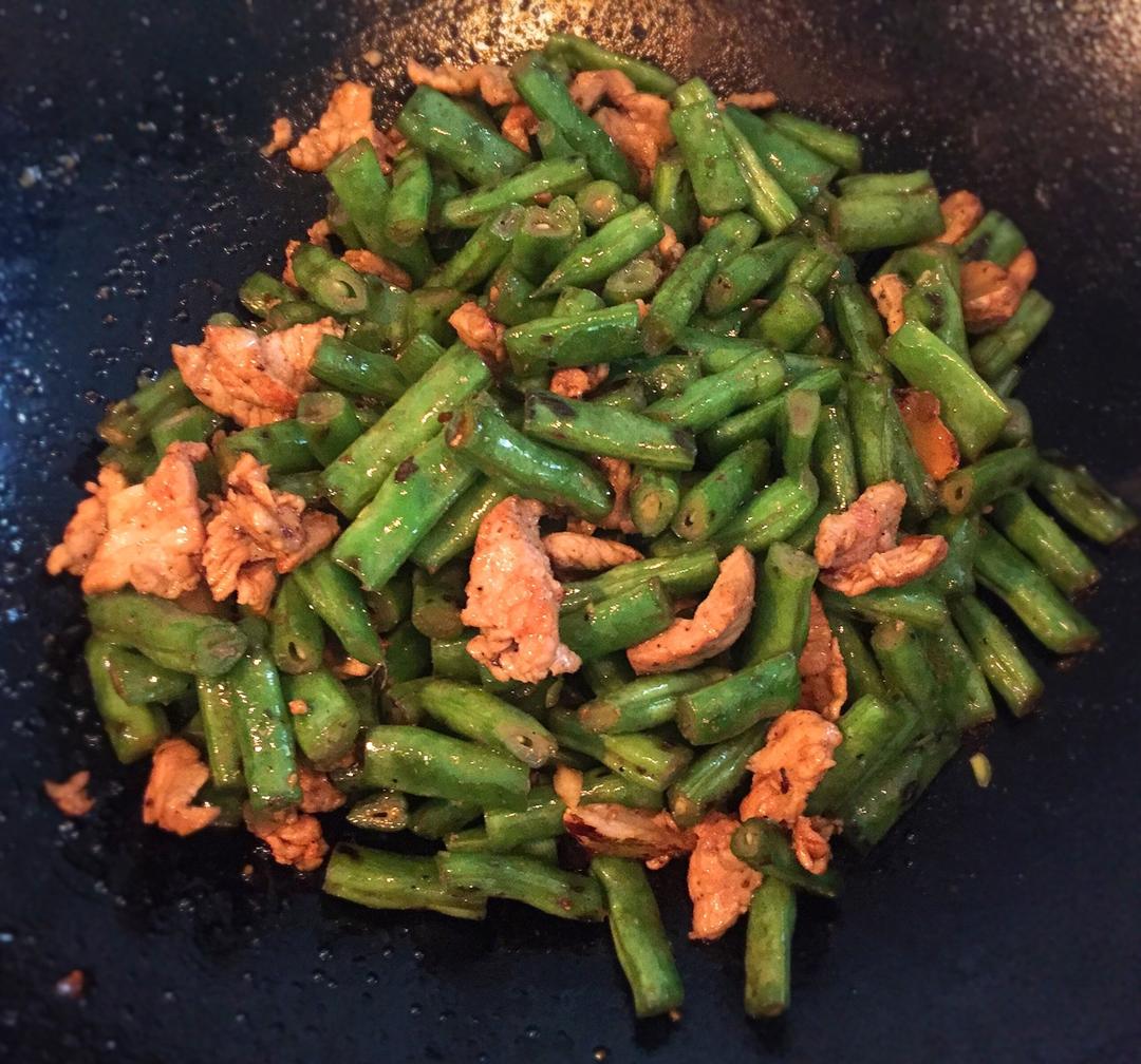 四季豆炒肉