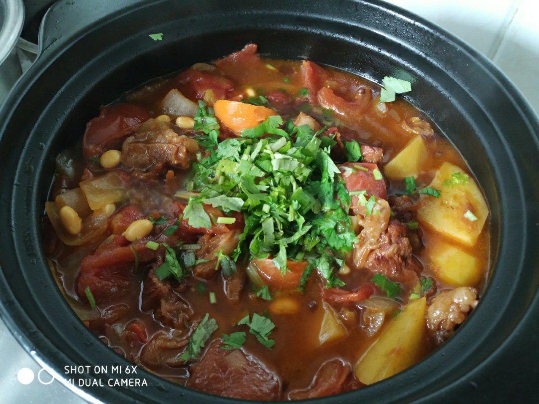 番茄土豆炖牛腩