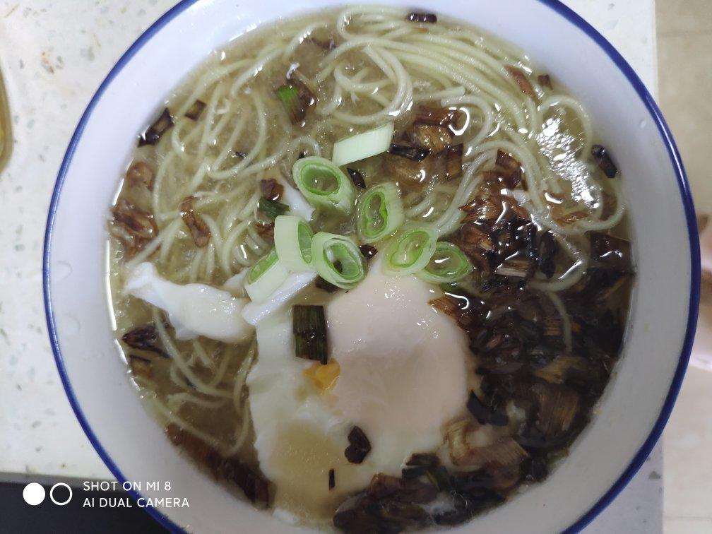 快手版葱花素面