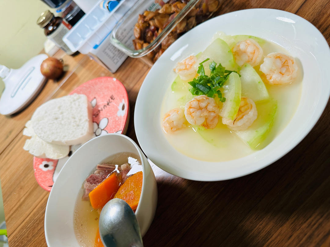 冬瓜虾仁🍤减重必吃❤️超简单零难度❤️
