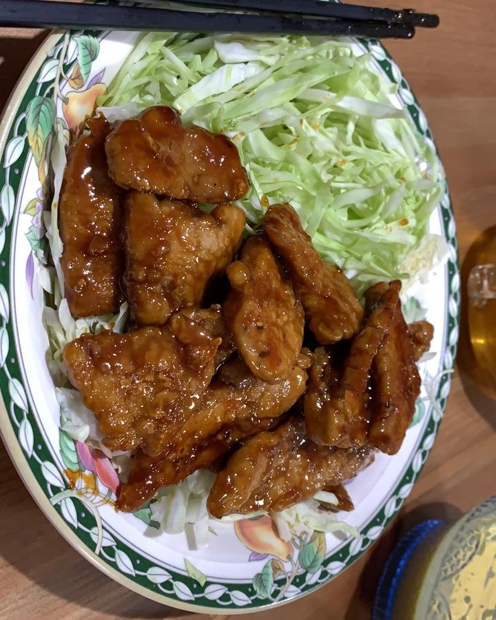【孤独的美食家】照烧汁蒜香里脊