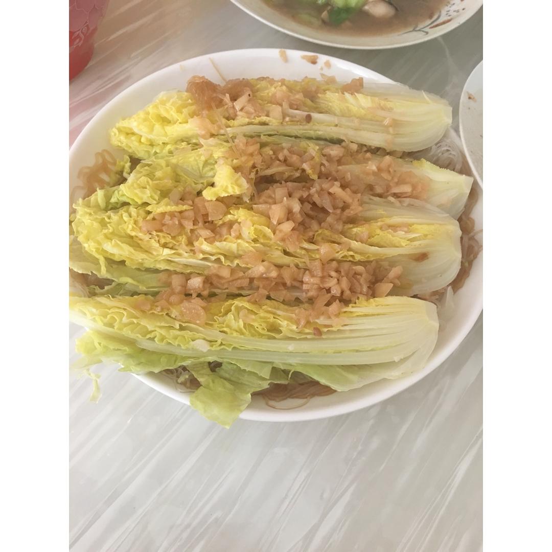 蒜蓉粉丝娃娃菜