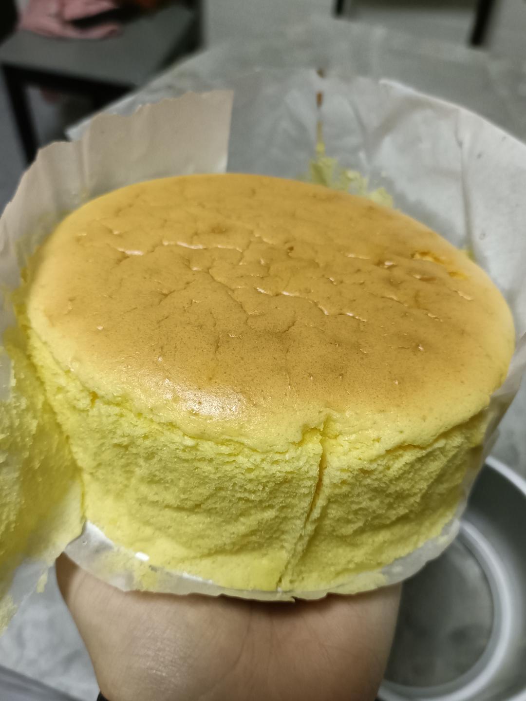 轻乳酪芝士蛋糕6寸#皮黑森林#