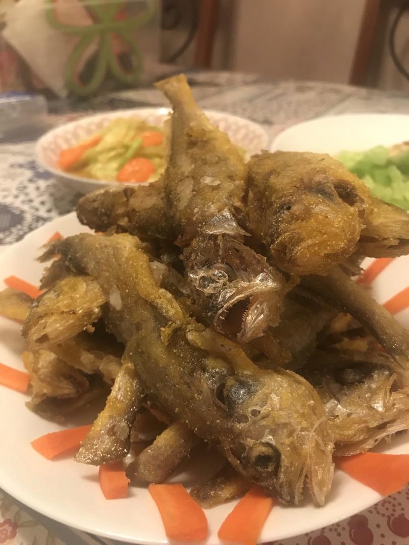 酥炸小黄鱼～吸油少