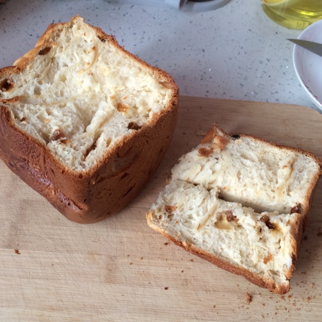 面包机版提子奶酪吐司