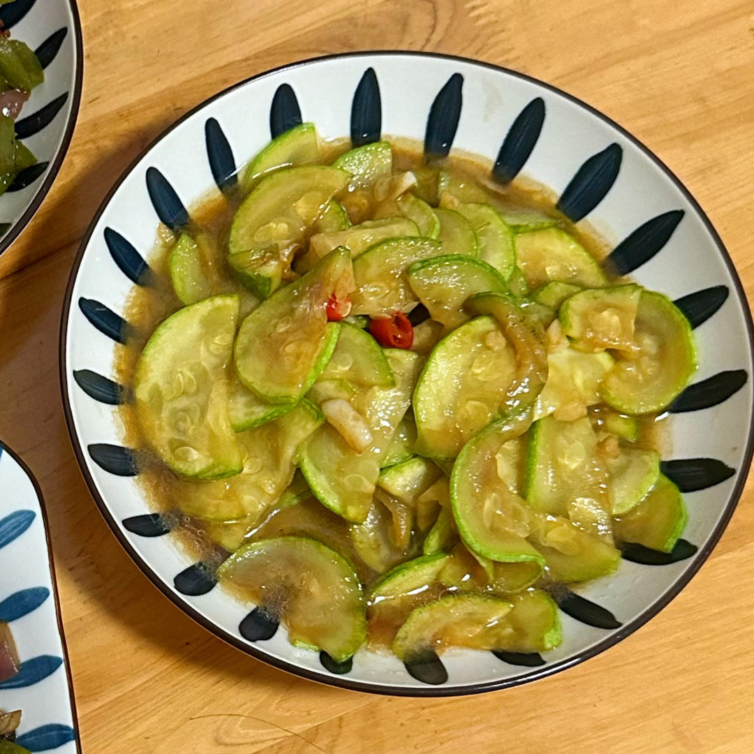 清炒西葫芦，五分钟快手菜