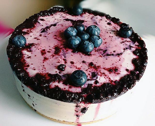 蓝莓酸奶冻芝士 乳酪蛋糕的做法