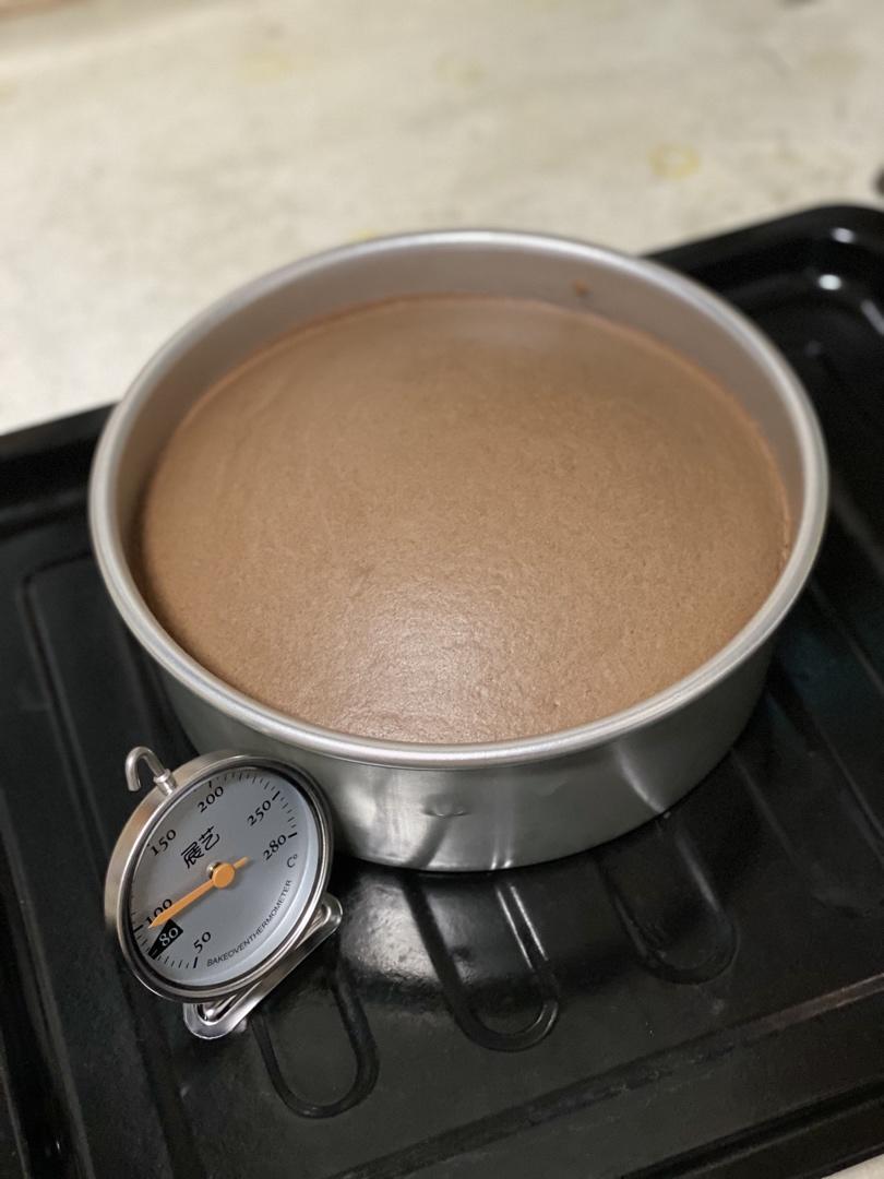 可可戚风蛋糕～8寸～百分百成功