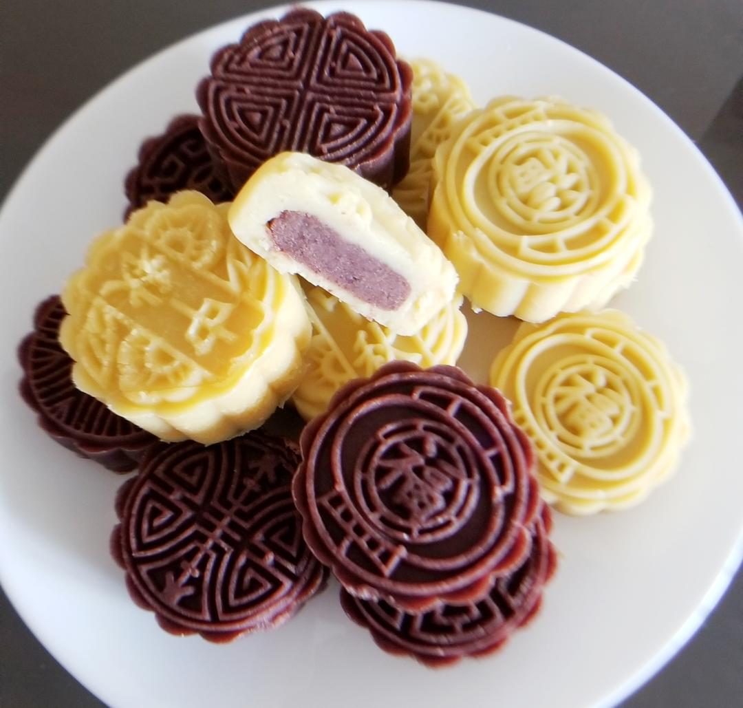 红豆绿豆糕的做法