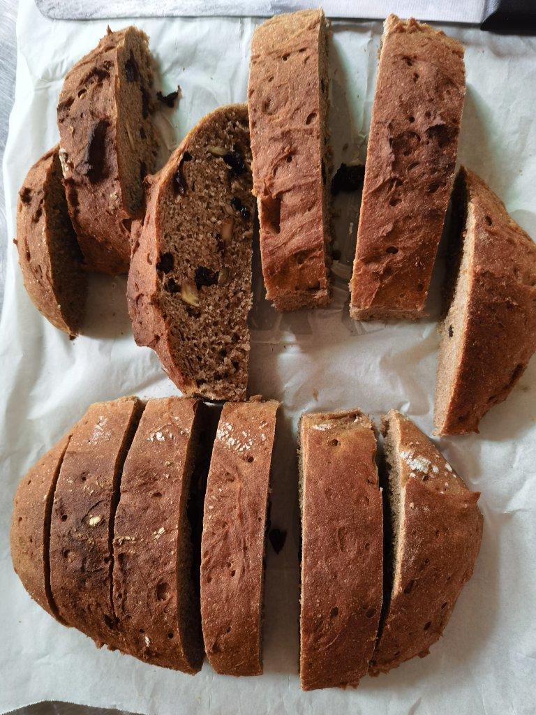 德国婆婆秘方·只多一料·香得上天的全麦核桃蔓越欧包