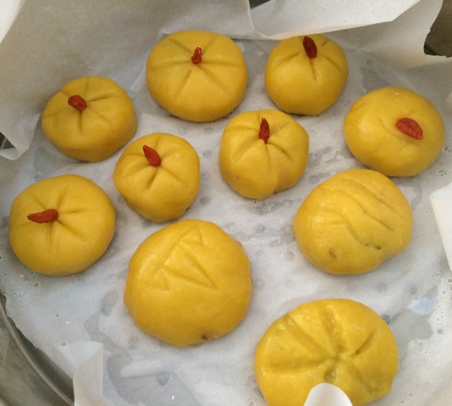 糯糯的南瓜饼