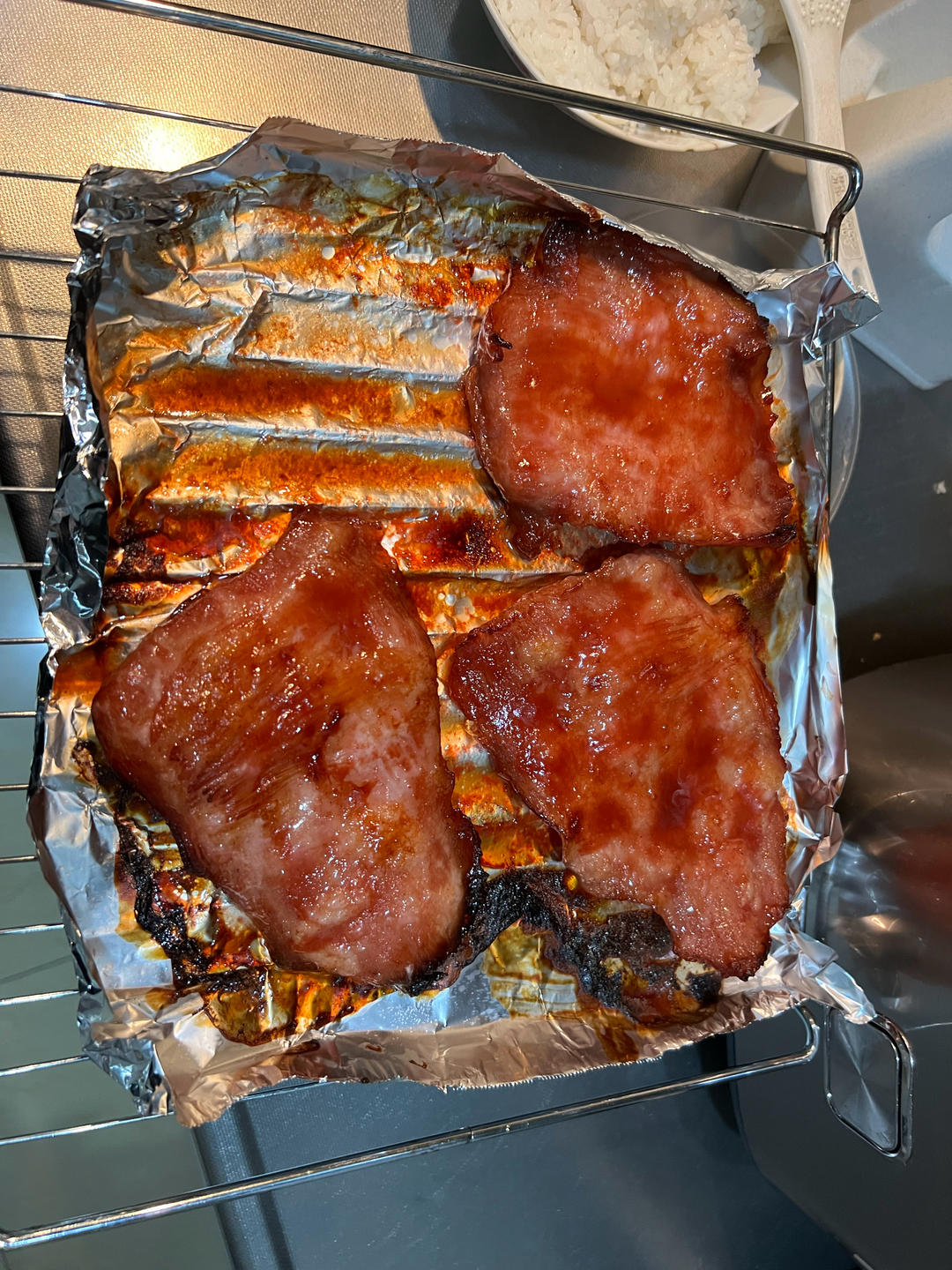 蜜汁叉烧猪颈肉