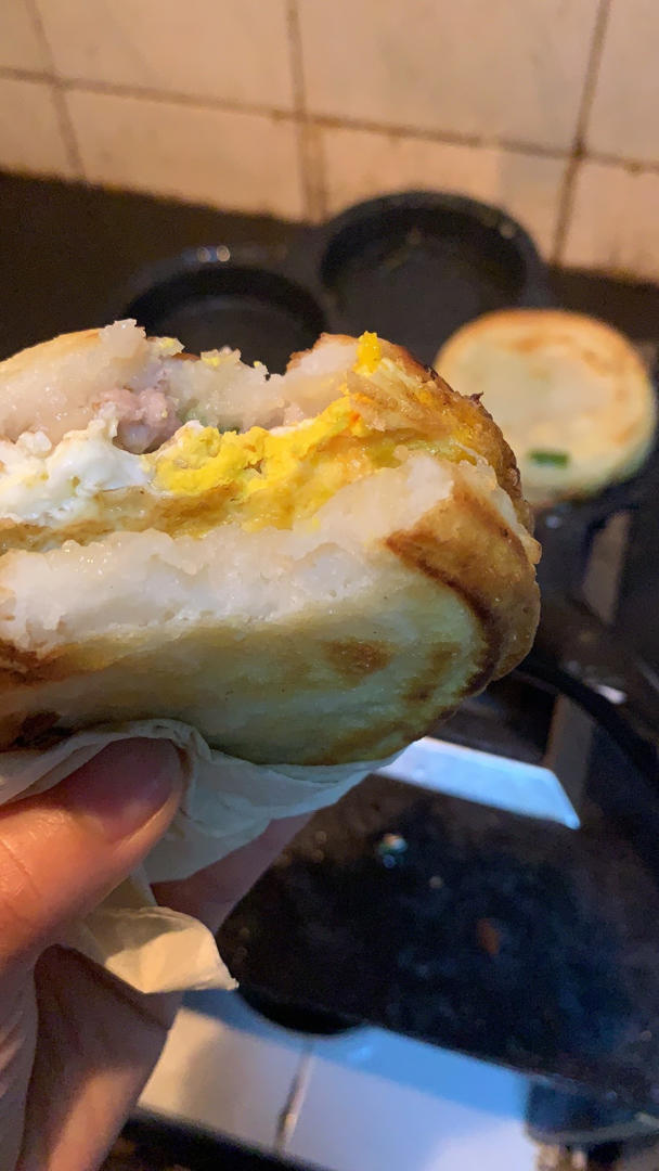 周默呀做的街边小吃蛋堡