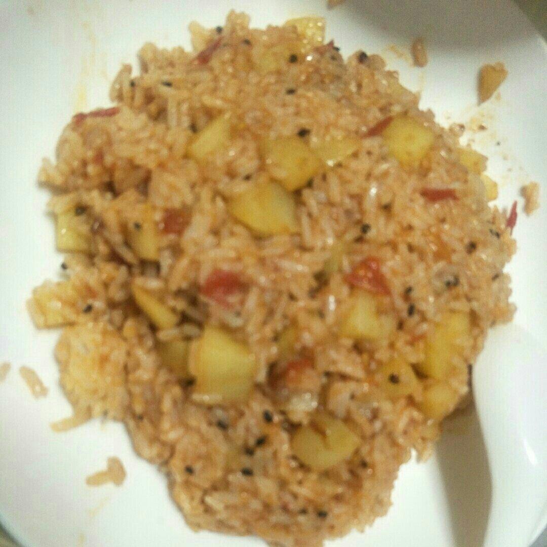 番茄土豆烩饭