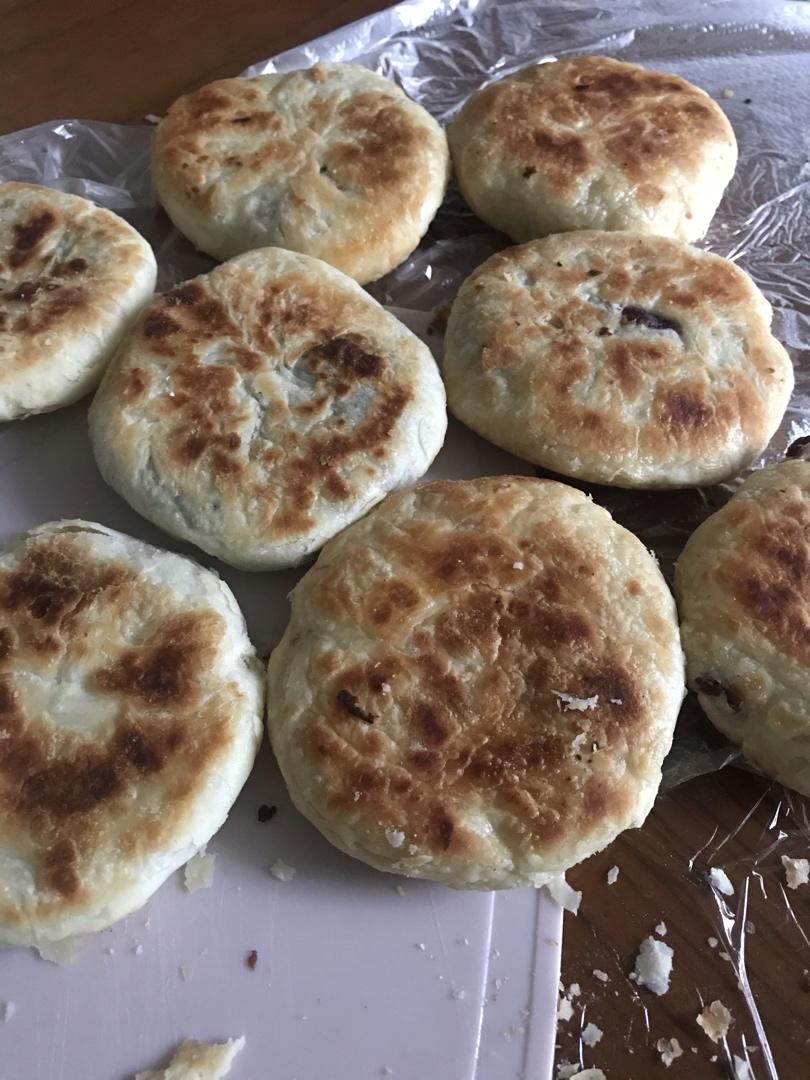 carrie987做的不用烤箱也酥酥的红豆饼