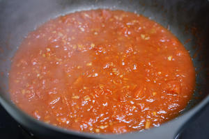 茄汁红酒烩阿根廷红虾的做法 步骤6