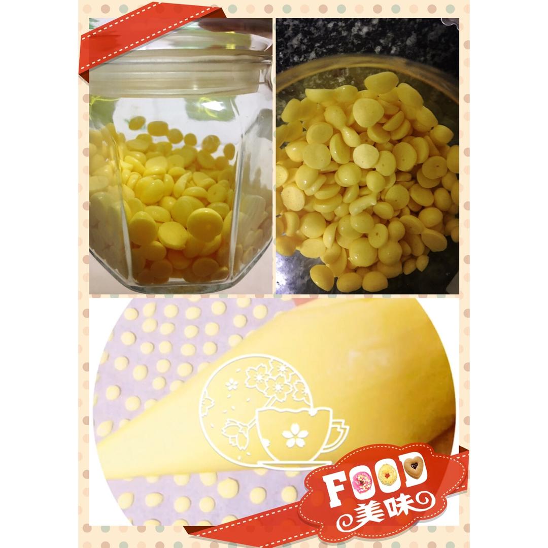 入口即化的无添加蛋黄溶豆