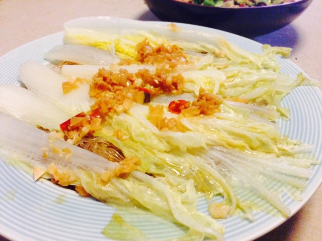 蒜蓉粉丝蒸娃娃菜