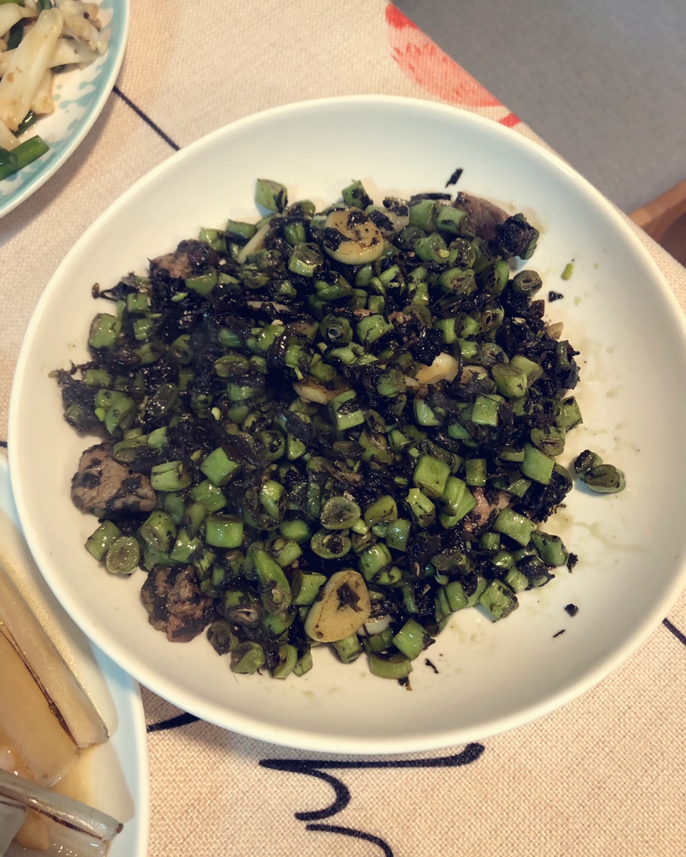 四季豆肉末橄榄菜