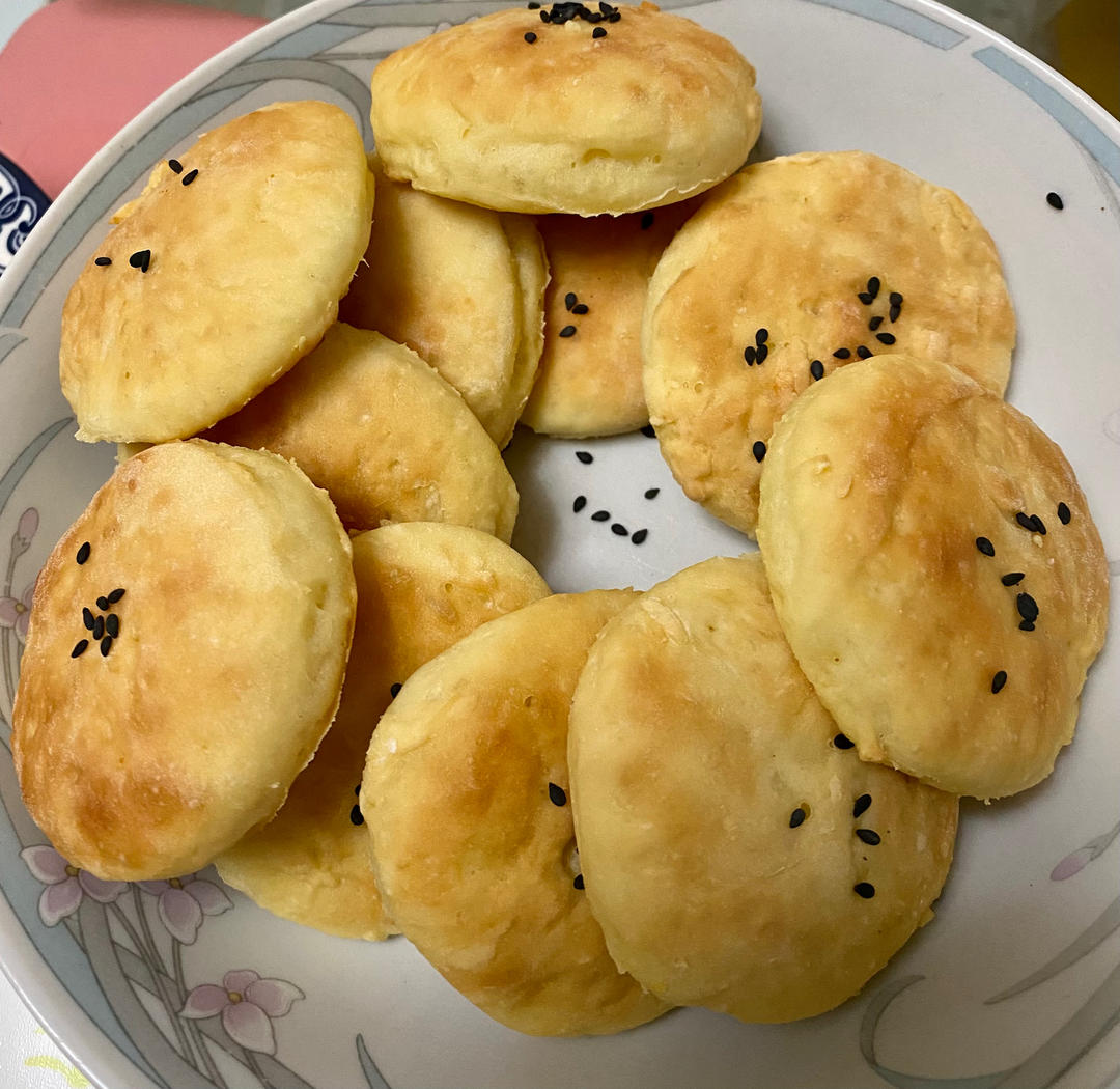 牛奶鸡蛋山药饼，适合孩子吃