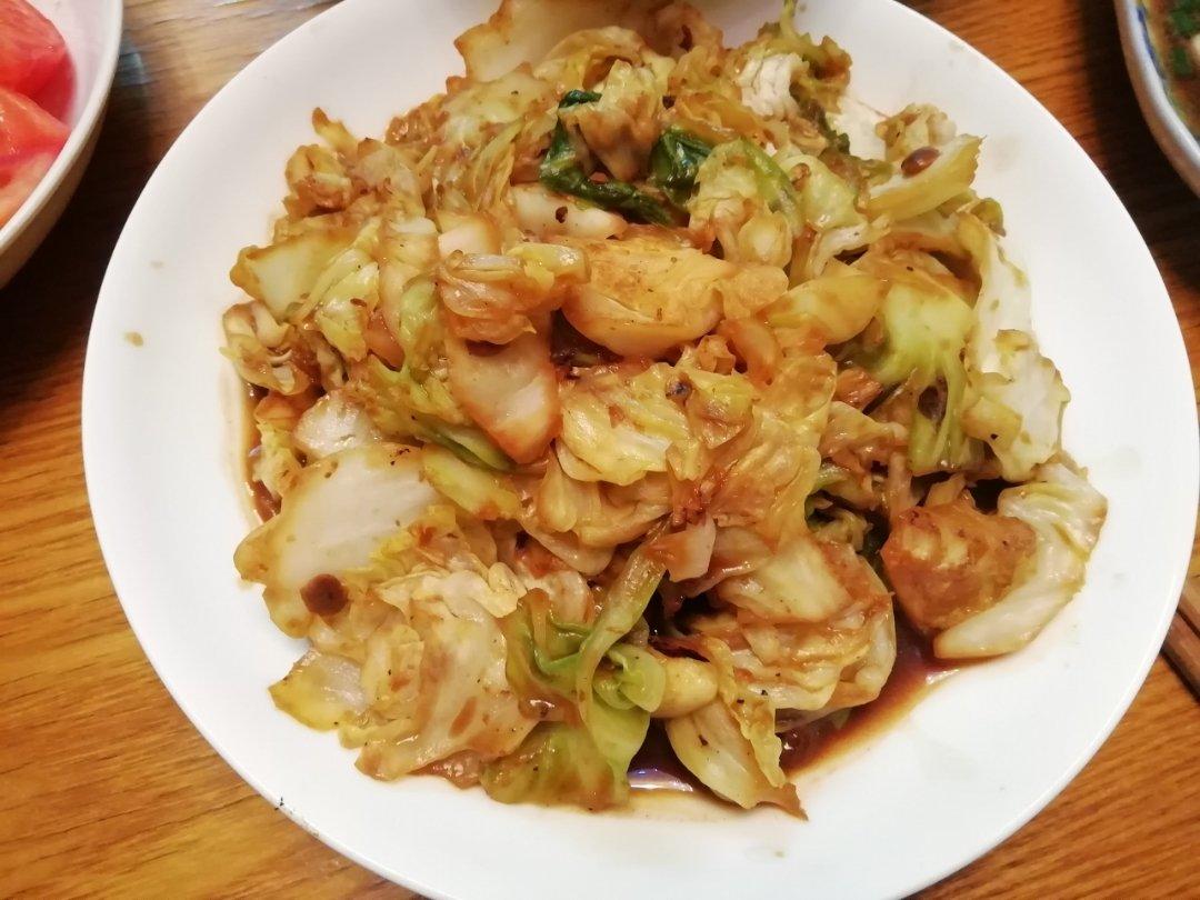 酱爆圆白菜
