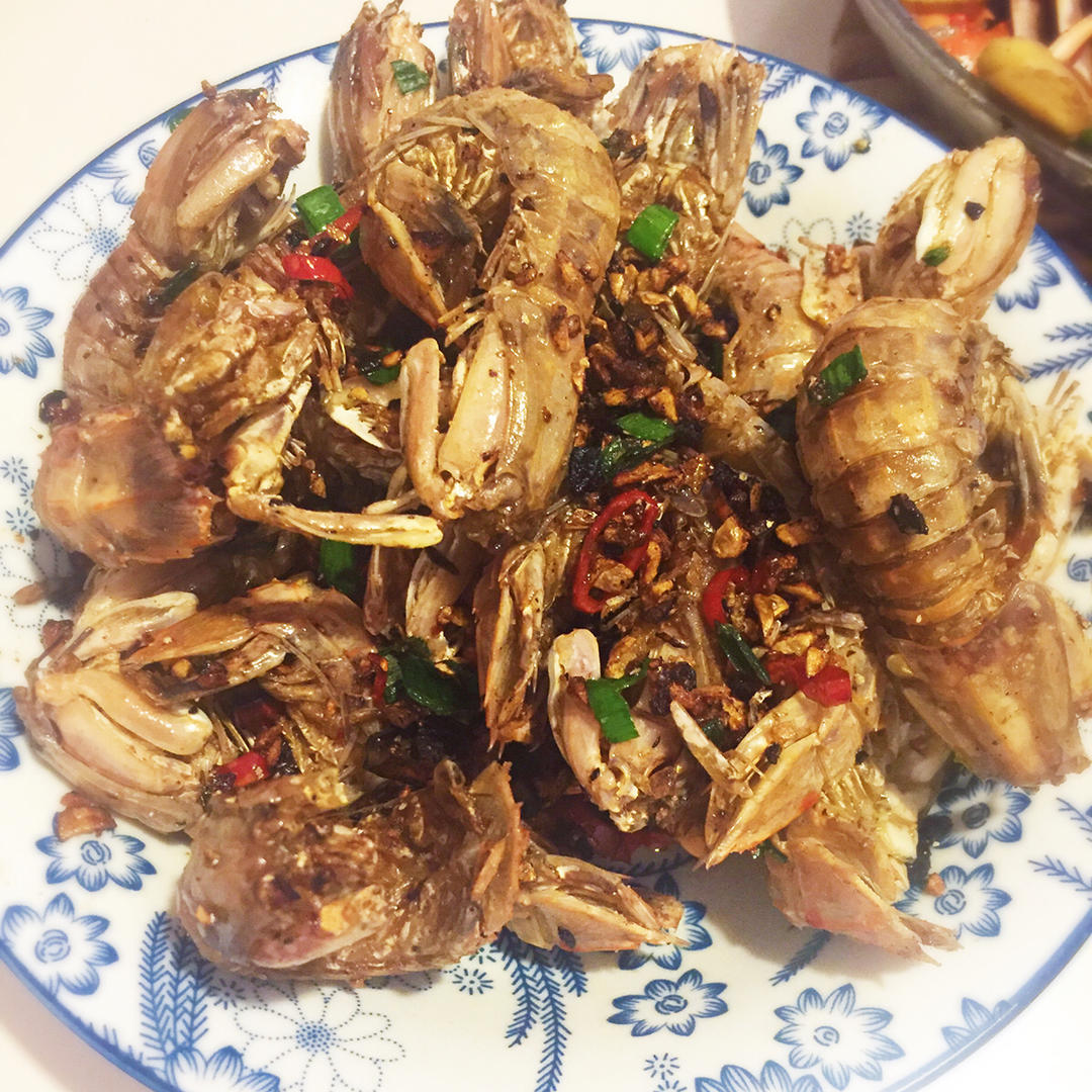 椒盐皮皮虾