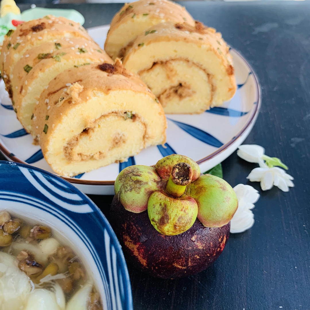 肉松蛋糕卷~吃货，放下这个卷卷，让我来！