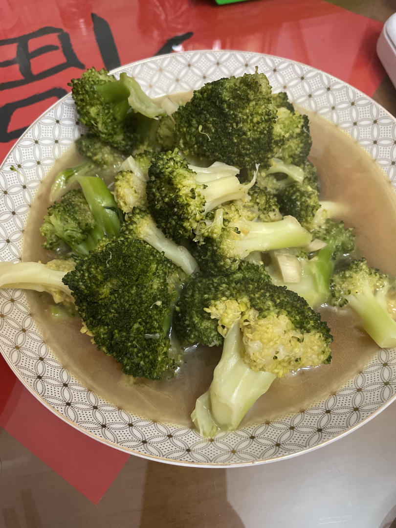 娃爱吃的清炒西兰花🥦