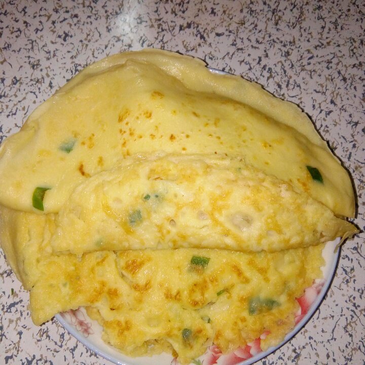 葱花鸡蛋饼