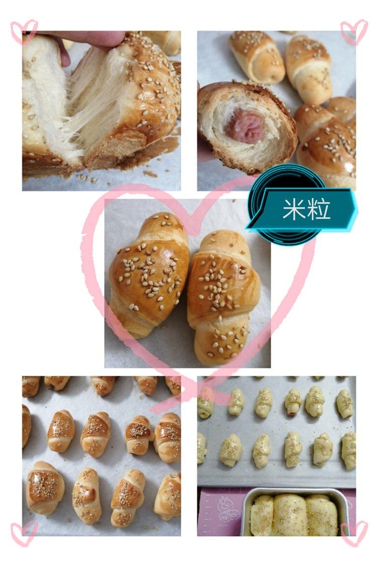 迷你肠仔包(手工揉面)