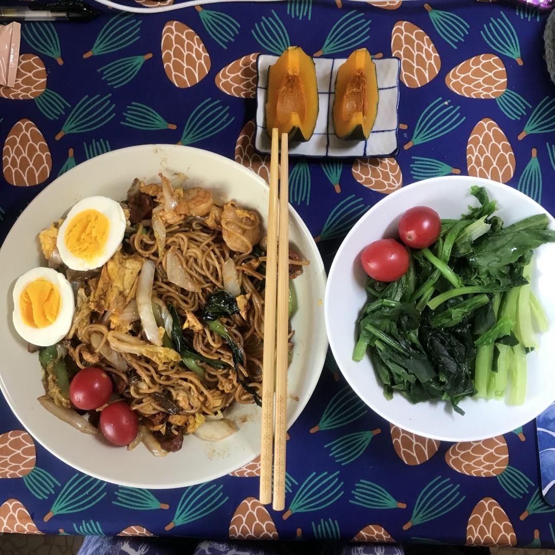 🍜最简单最好吃的家常炒面