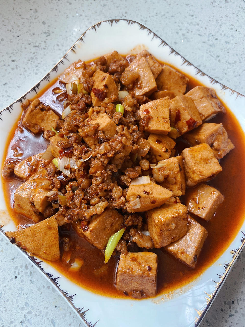 巨下饭！拌饭超好吃的肉末豆腐！做法简单零失败~