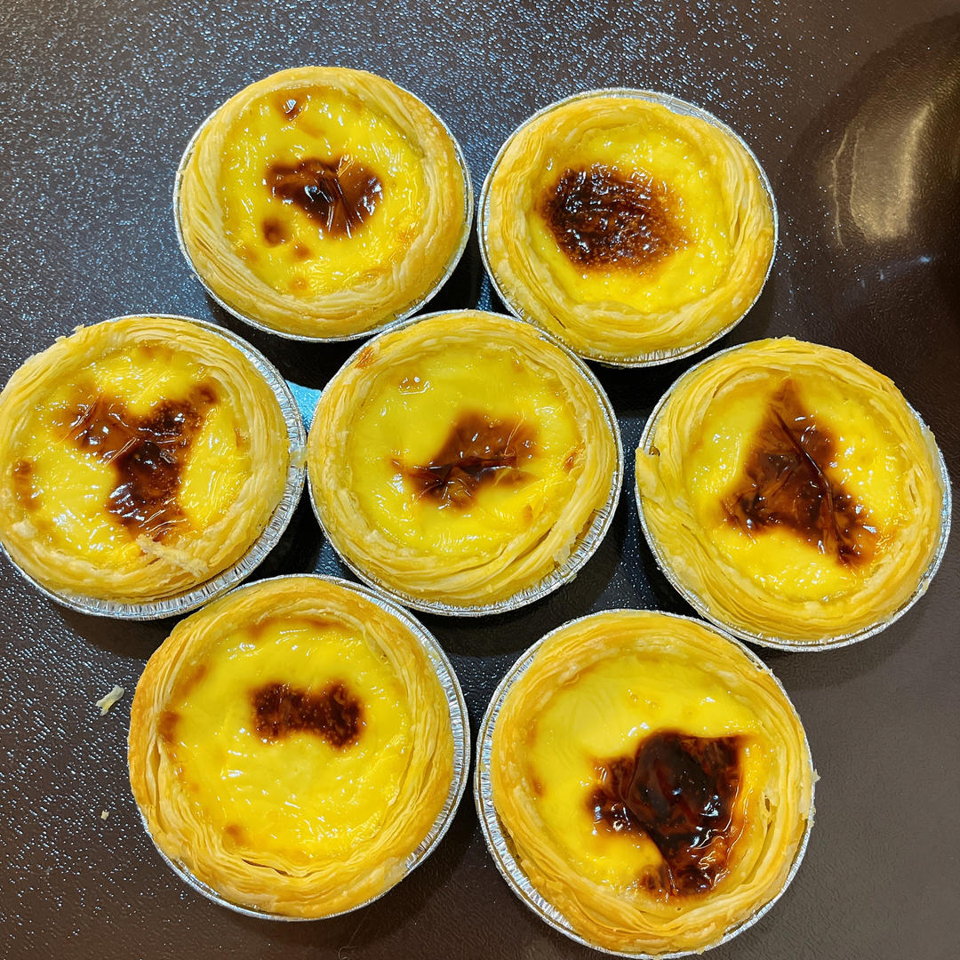 超完美味道超正的蛋挞配方，比KFC的还要嫩还要香~做过最好吃的蛋挞配方