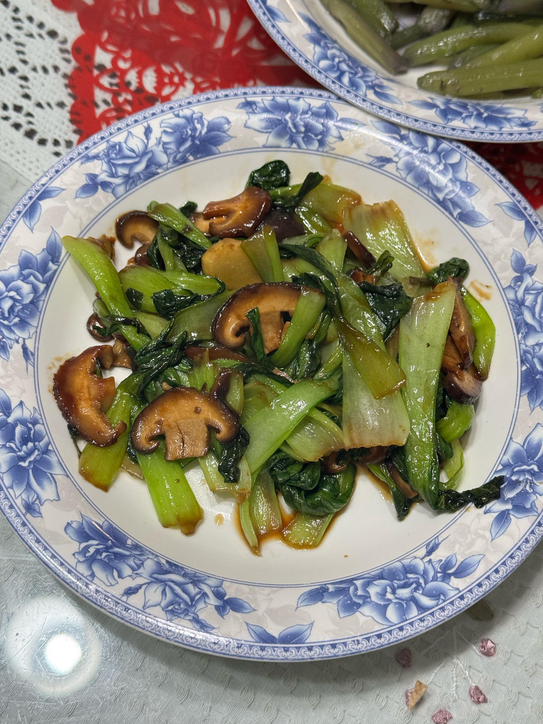 比肉还好吃的——蚝油香菇油菜