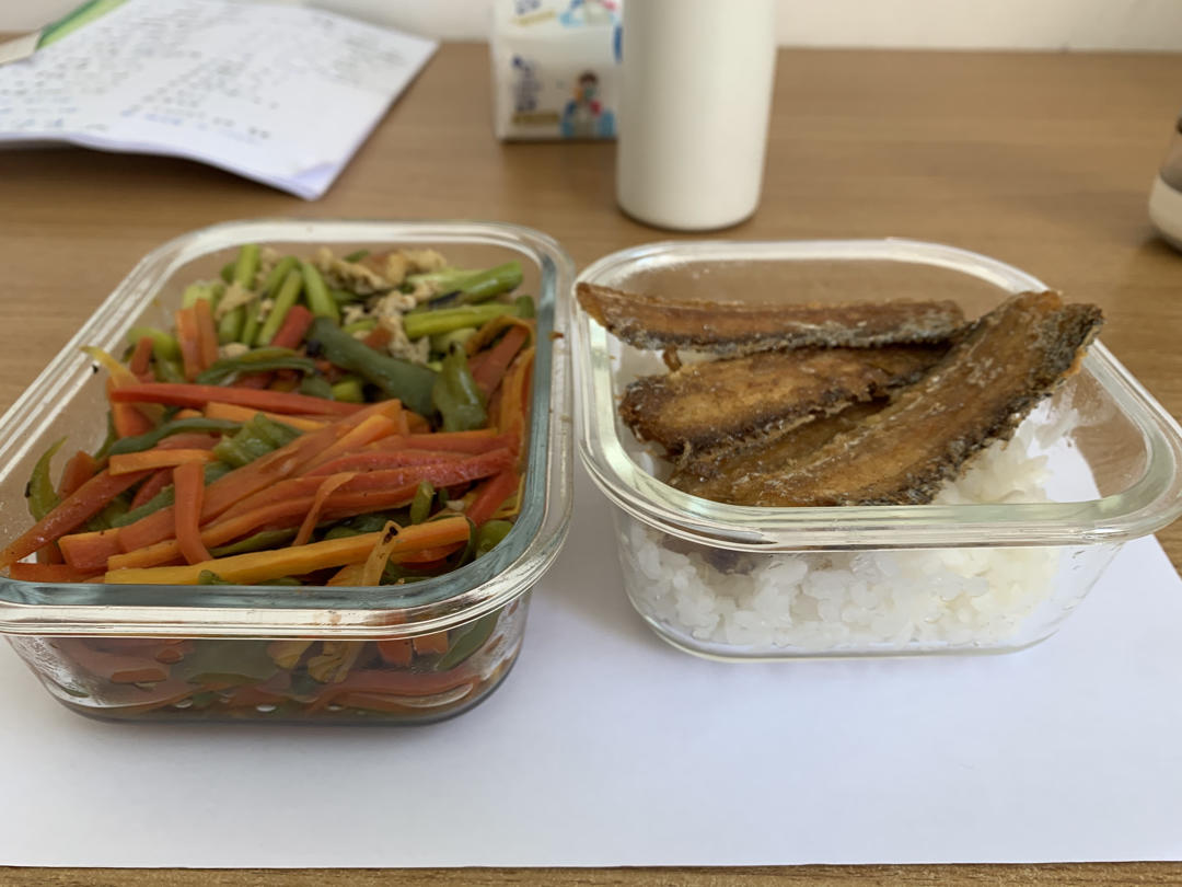 带去办公室的营养午餐