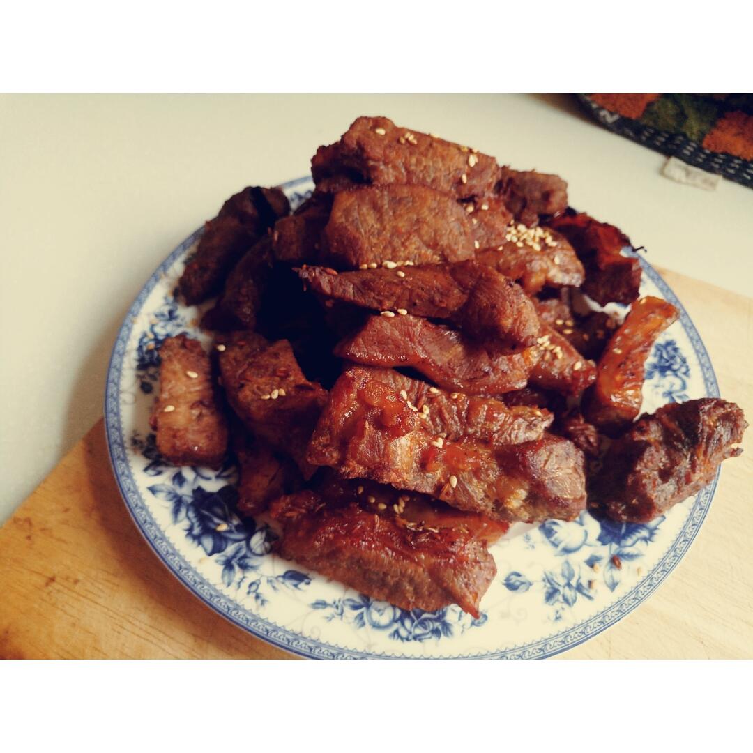 零失败的烤箱版生烤牛肉干