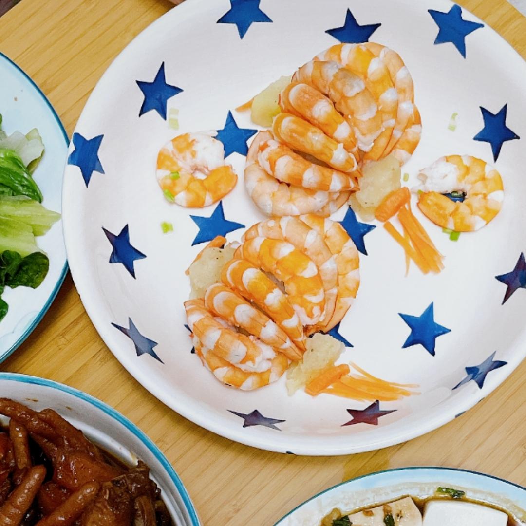 吉祥年夜菜❗️巨简单✨开运灯笼虾，好吃又好看