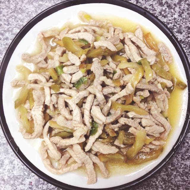 榨菜肉丝