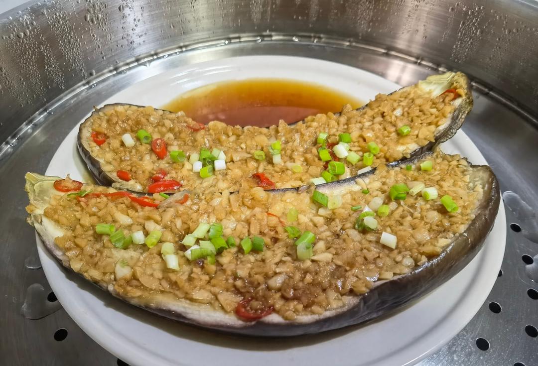 蒜蓉蒸茄子