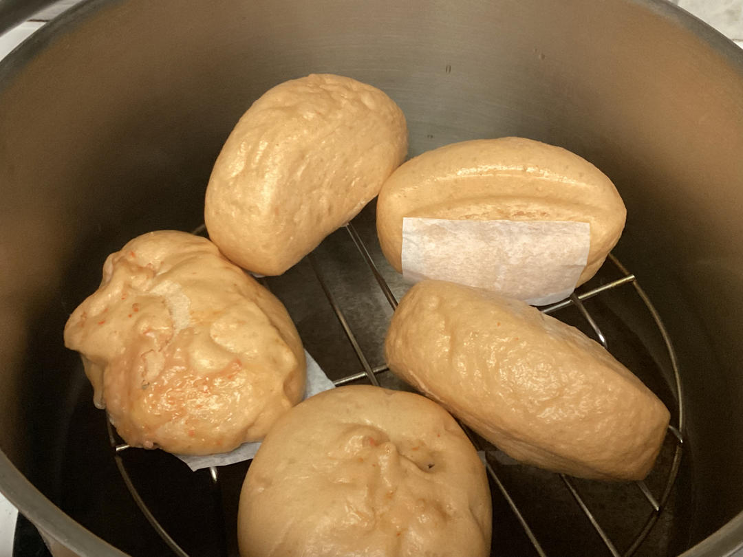 水光肌胡萝卜馒头