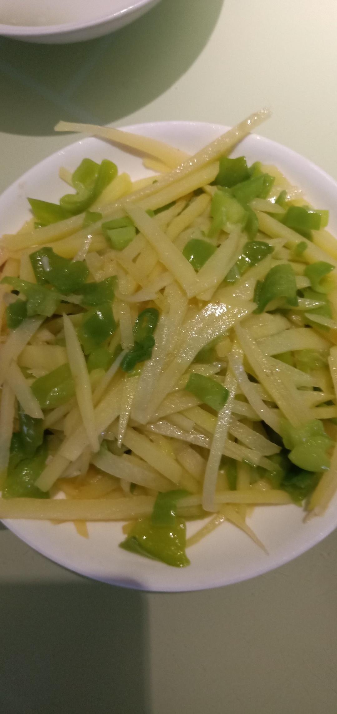 青椒土豆丝