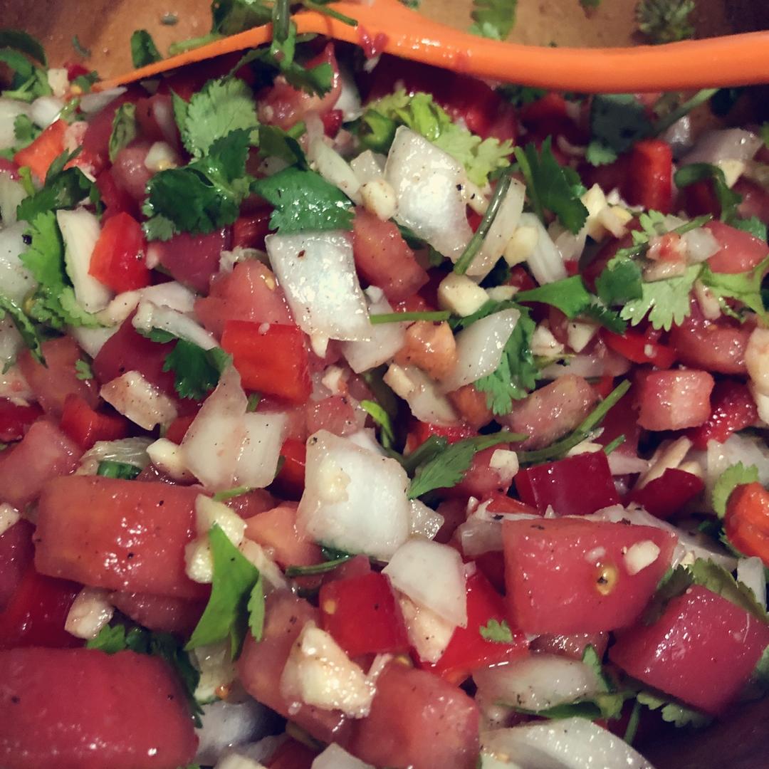 墨西哥经典莎莎酱（salsa）