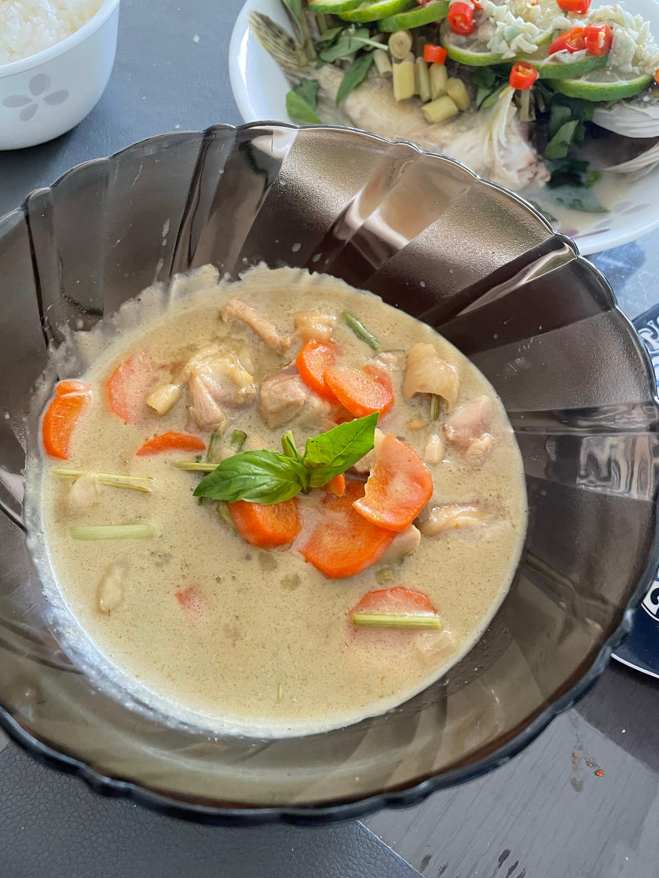 泰式青咖喱鸡