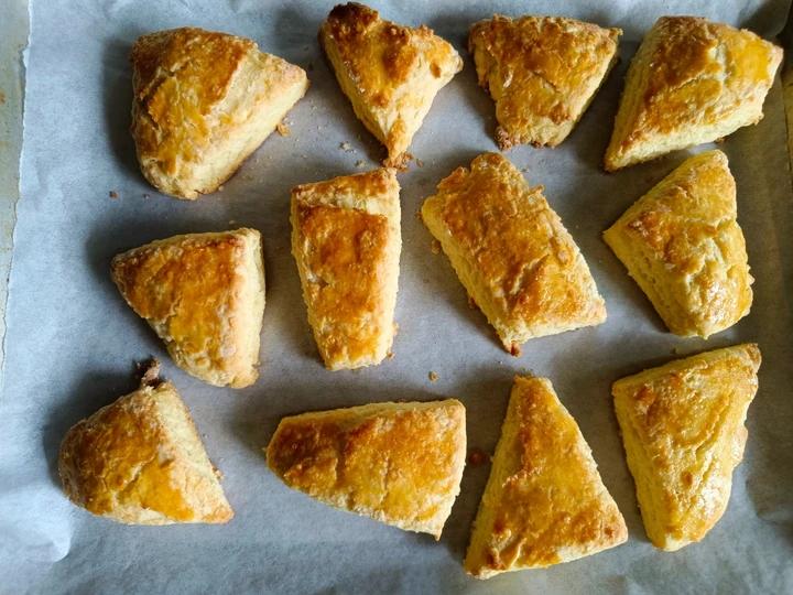 完美裂纹～百分百成功的超好吃奶香司康（禁止搬运）