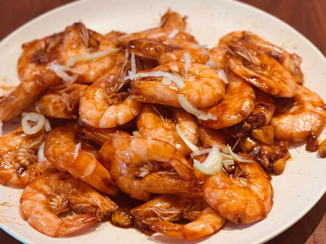 家庭版油焖大虾